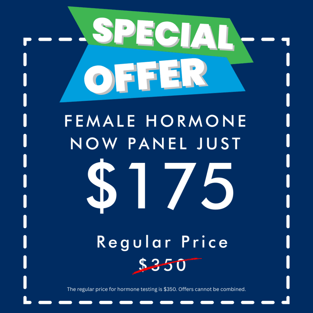 $175 HRT Female Labs Offer